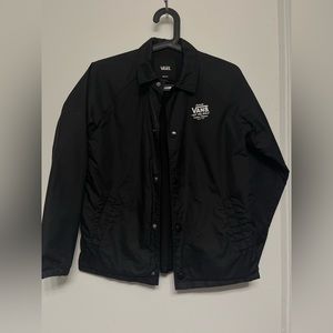 Vans Windbreaker Jacket- Black